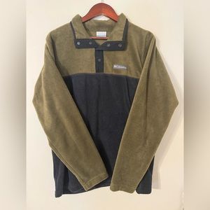 Columbia Fleece Snap Jacket